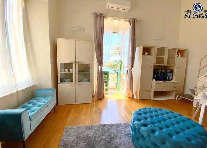 Welcome Riviera - Al Castello-vista Mare -romantico E A 20 Metri Dal Mare-toll Parking At 15 Euro Per Day To Be Booked In Advance -subject To Availability *